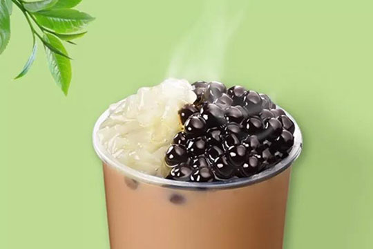 大氣橙奶茶